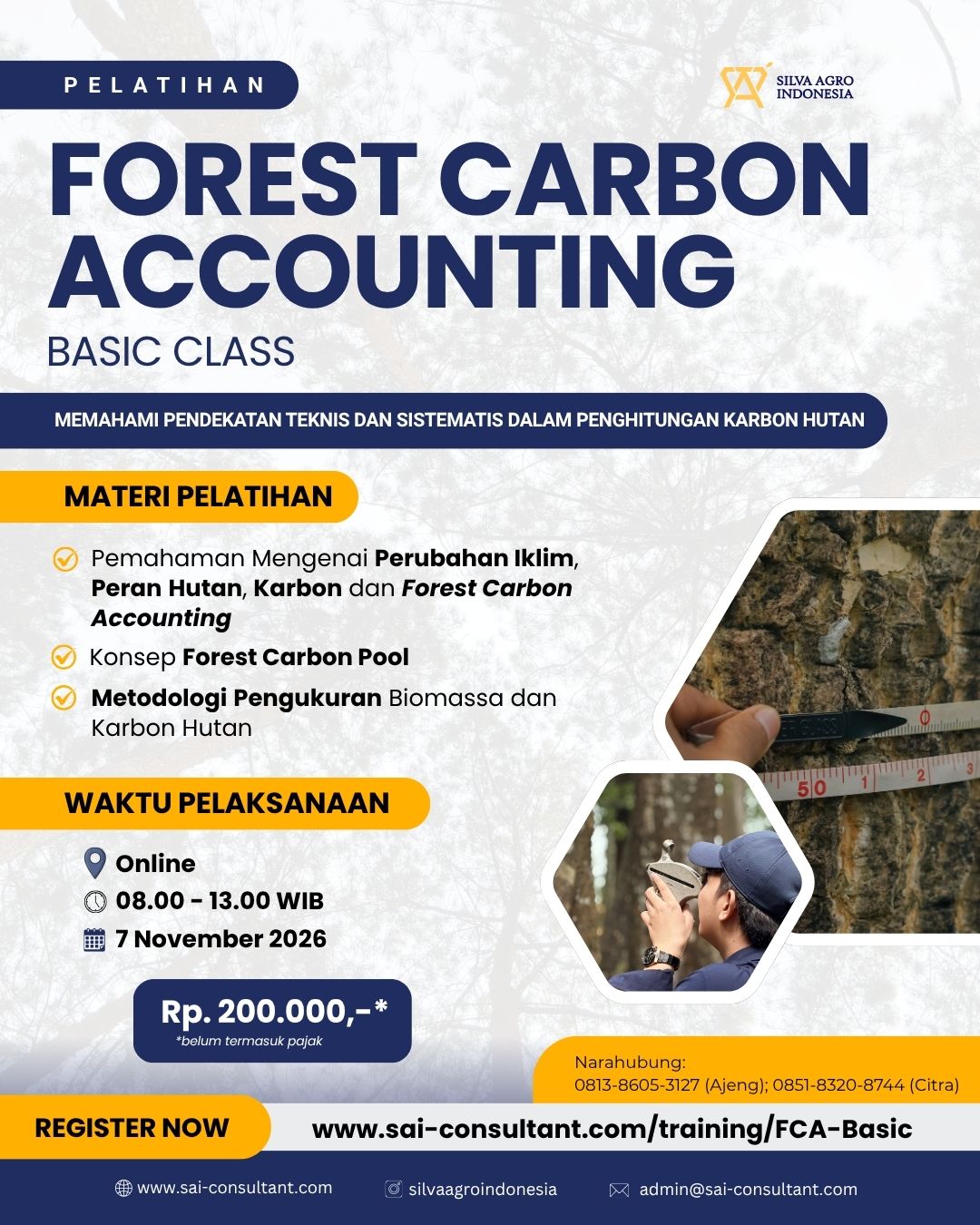 Forest Carbon Accounting – Basic Class